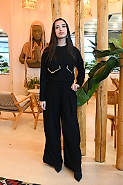 Taş Detaylı Bluz & Pantolon ikili Takım