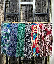 Desenli Kat Kat Etek